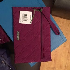 Clutch Wristlet Purple Plum